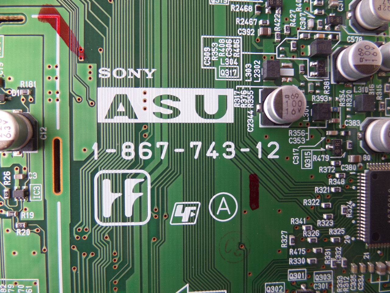 A-1138-896-C, 1-867-743-12, A1138896C Sony ASU Board