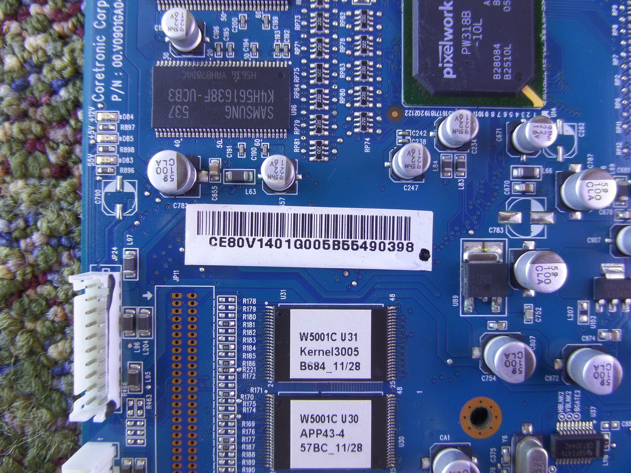 CE.80V14.01G DELL Main Board FOR W5001CHD