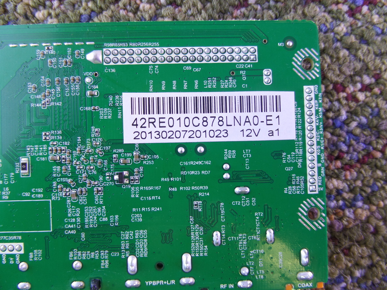 E13030075 RCA Main Board for LED42C45RQ
