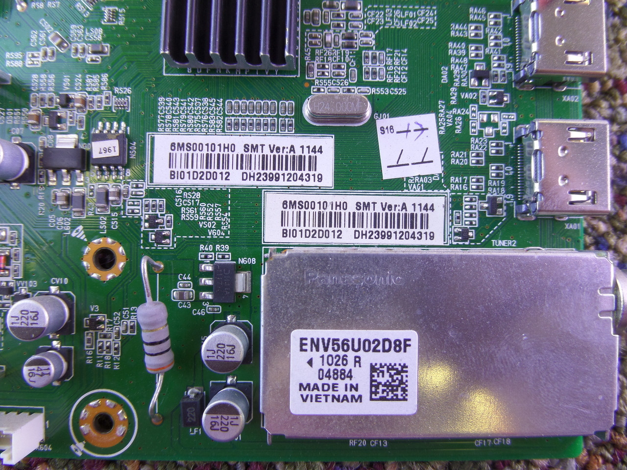 6MS00101H0, 569MS2501A Dynex Main Board for DX-32L200A12