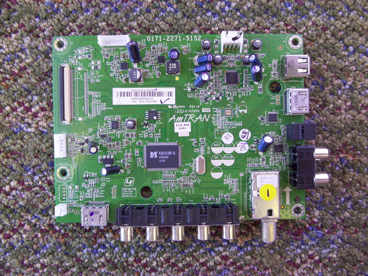3632-2352-0150, 0171-2271-5152 Vizio Main Board for E320-B0E