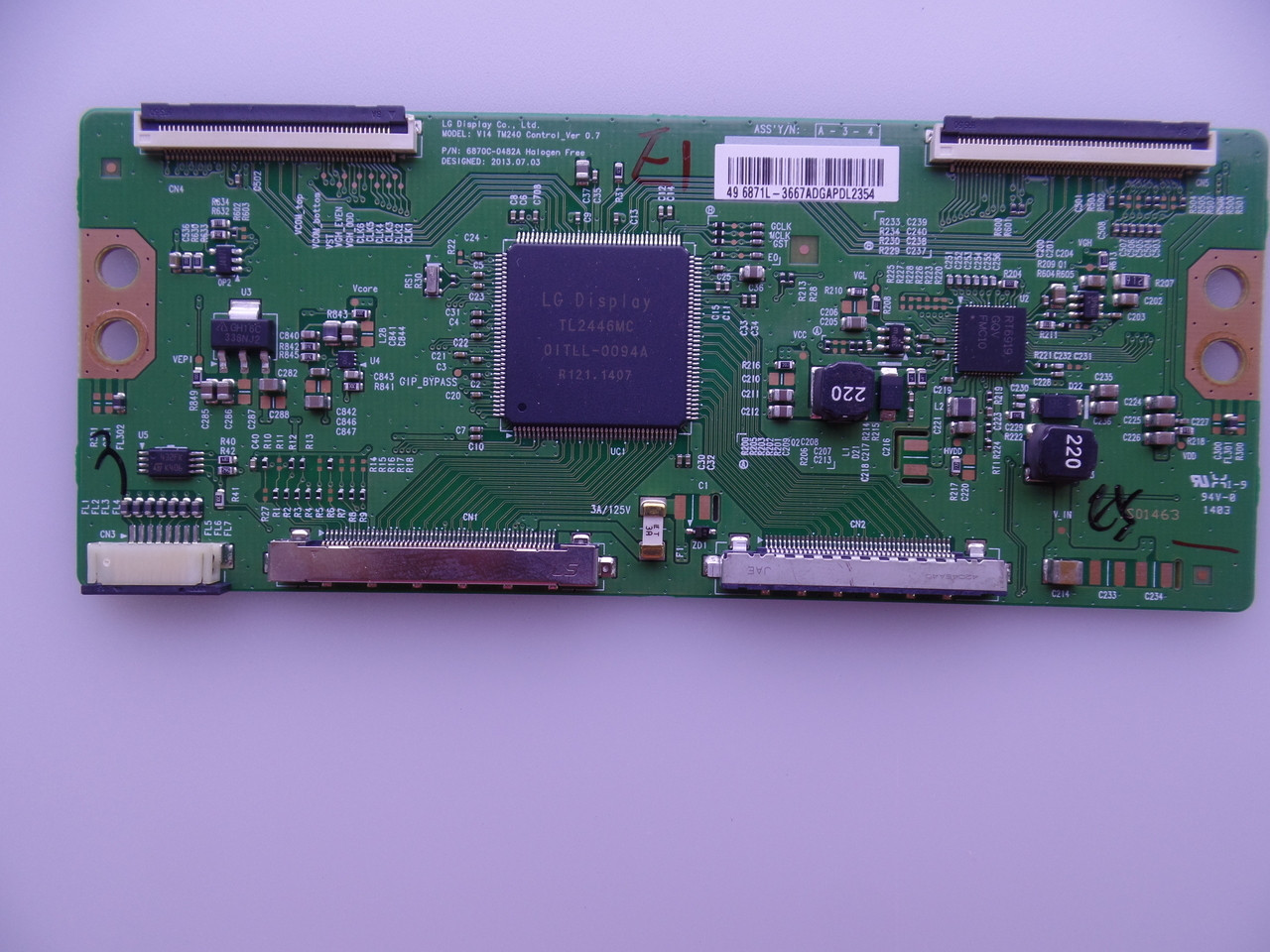 6871L-3667A Vizio T-Con Board for M492I-B2