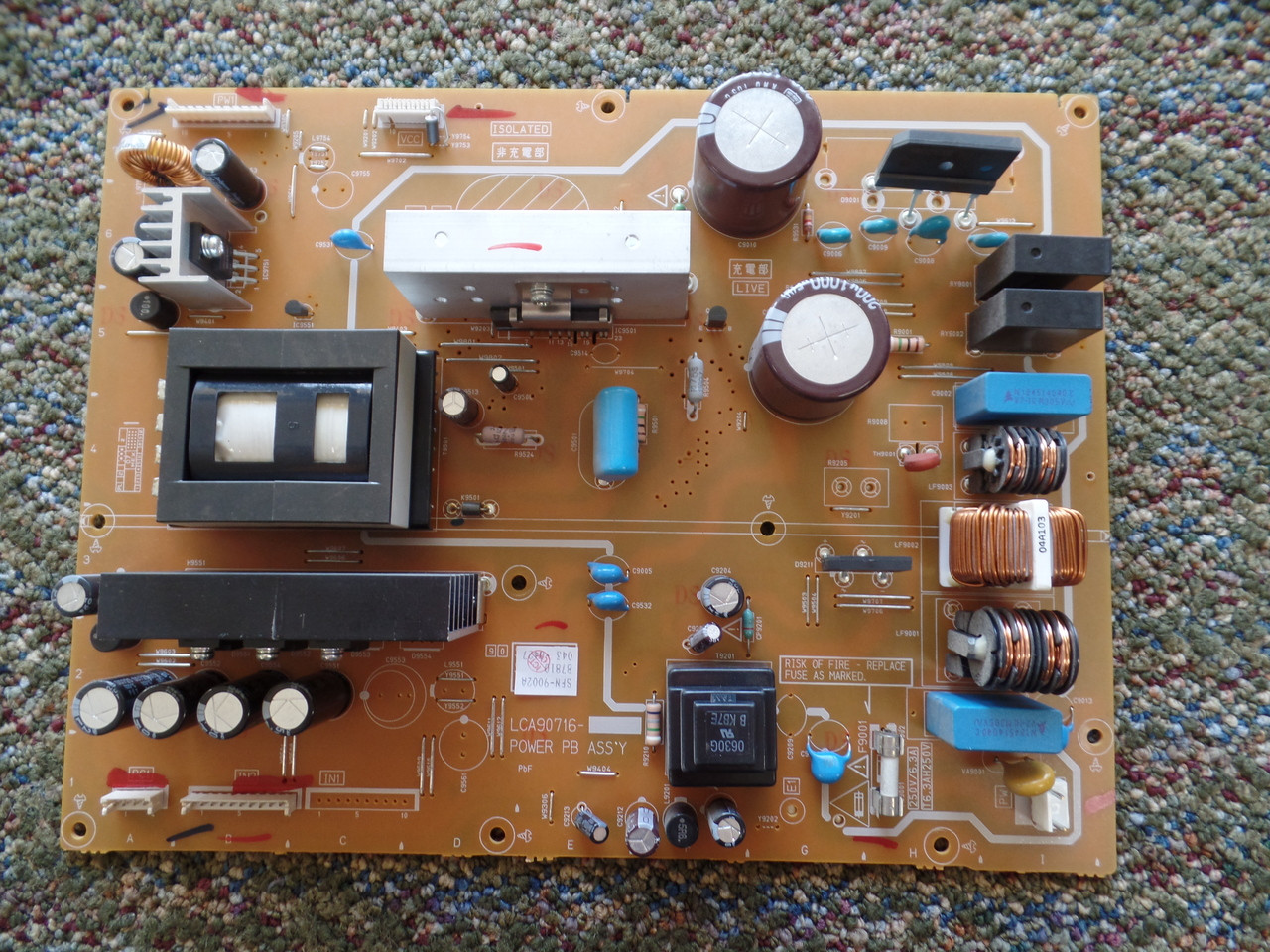 SFN-9002A-M2, LCA90716-001B, LCA90716 JVC Power Supply Unit