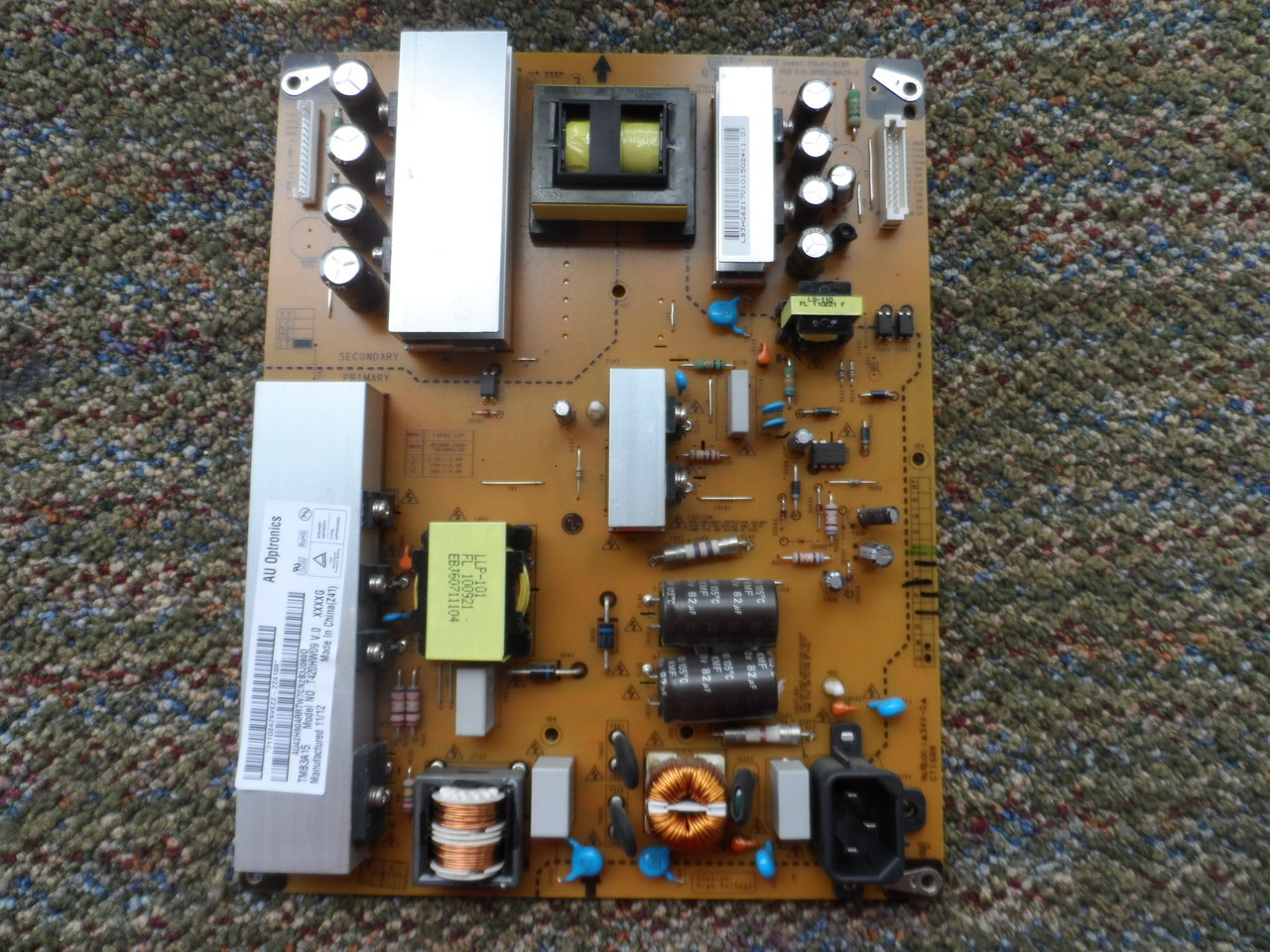 EAY62170101, PSLH-L010A, 3PAGC10047A-R LG Power Supply Unit