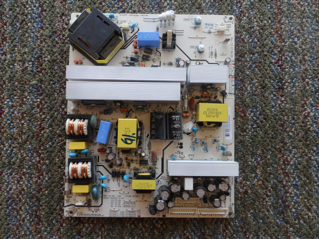 EAY38639701, LGLP32SLPV2 LG Power Supply / Backlight Inverter