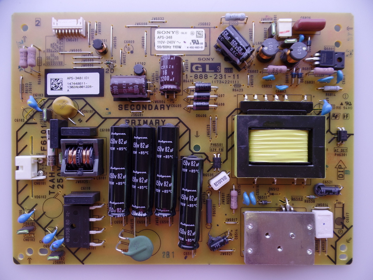 1-474-486-11 Sony  Power Supply Unit