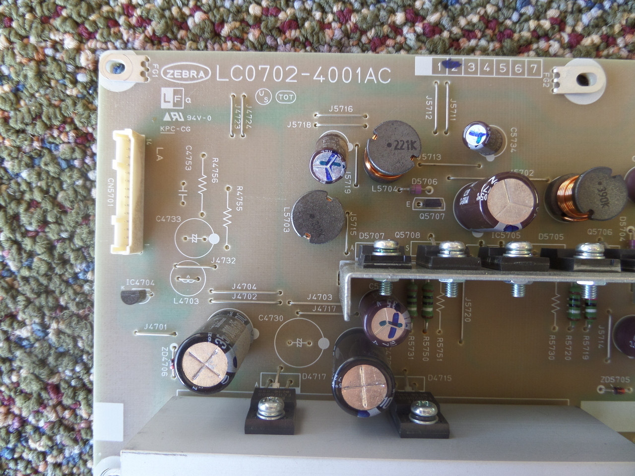 RDENCA226WJQZ, LC0702-4001AC Sharp Power Supply