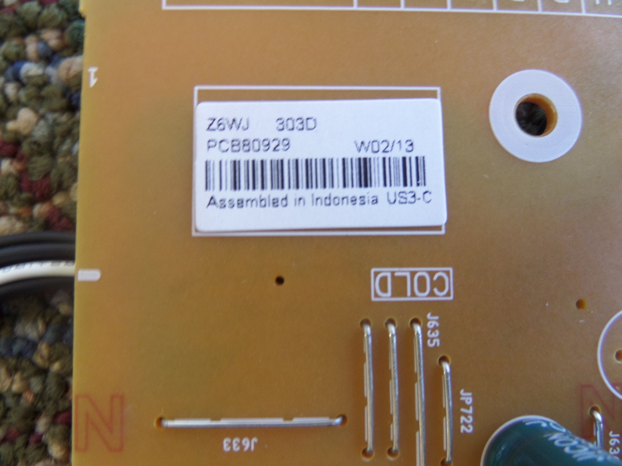 1LG4B10Y1200A Z6WJ Sanyo Power Supply Unit