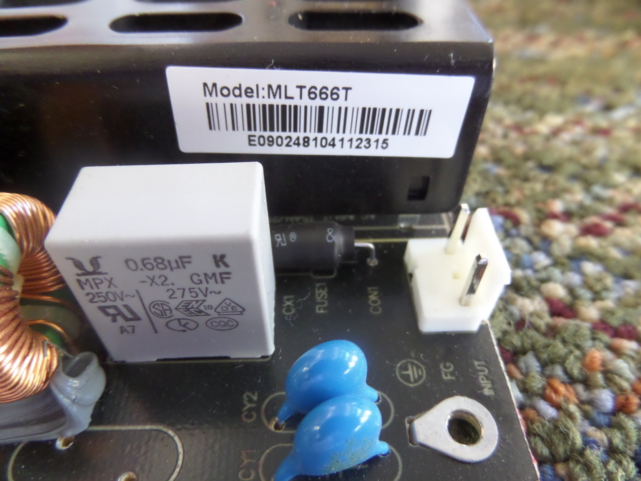 RCA/Element/Viore/Sceptre MLT666T (MLT668-L1) Power Supply