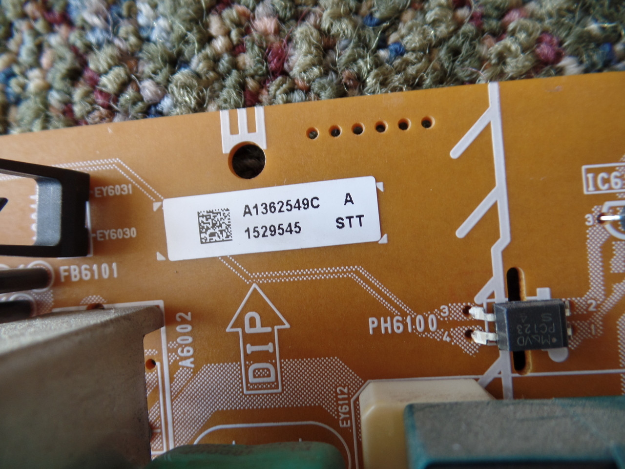 A-1362-549-C, 1-873-813-14, 1-873-813-11 Sony GF1 Board