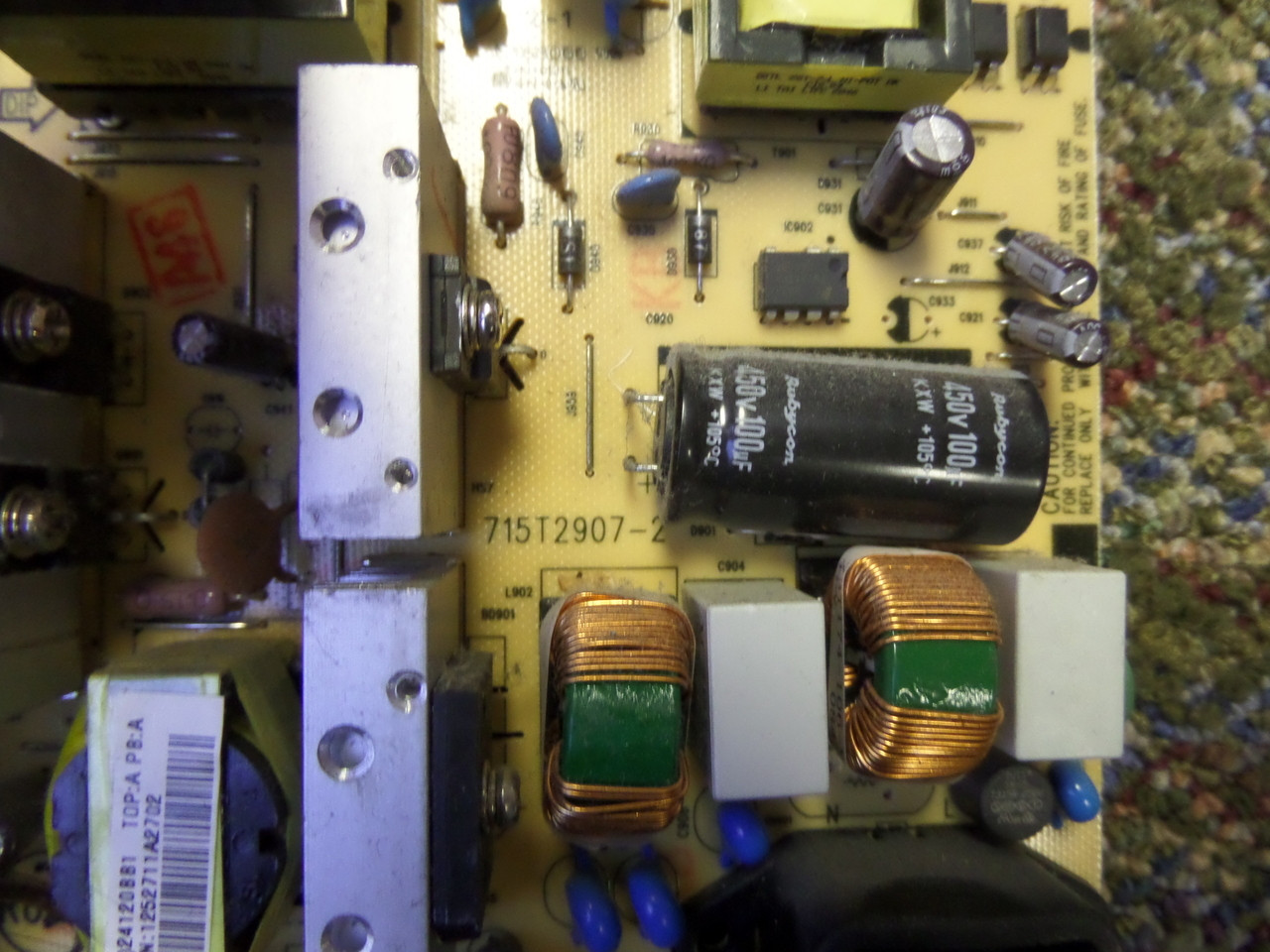 ADPC24120BB1, 715T2907-2 Insignia Power Supply Unit
