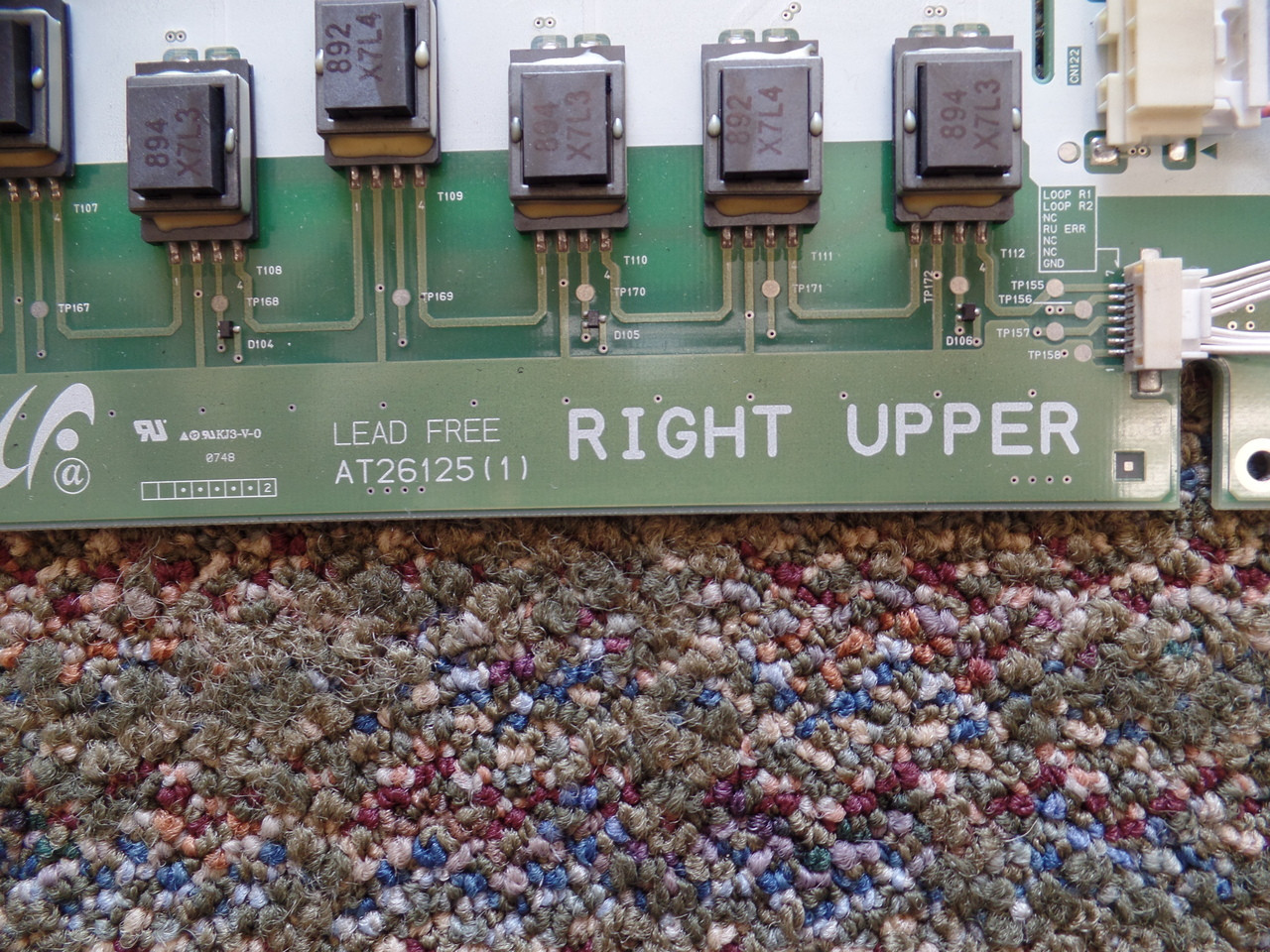 Sony 1-789-841-11 Upper Right Backlight Inverter