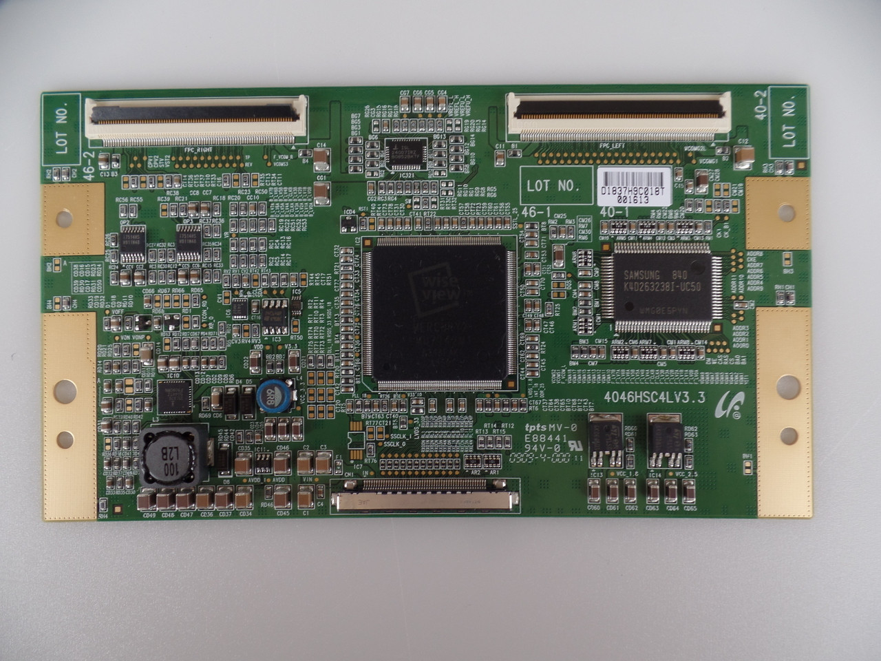 LJ94-01837H, 4046HSC4LV3.3 Samsung T-Con Board