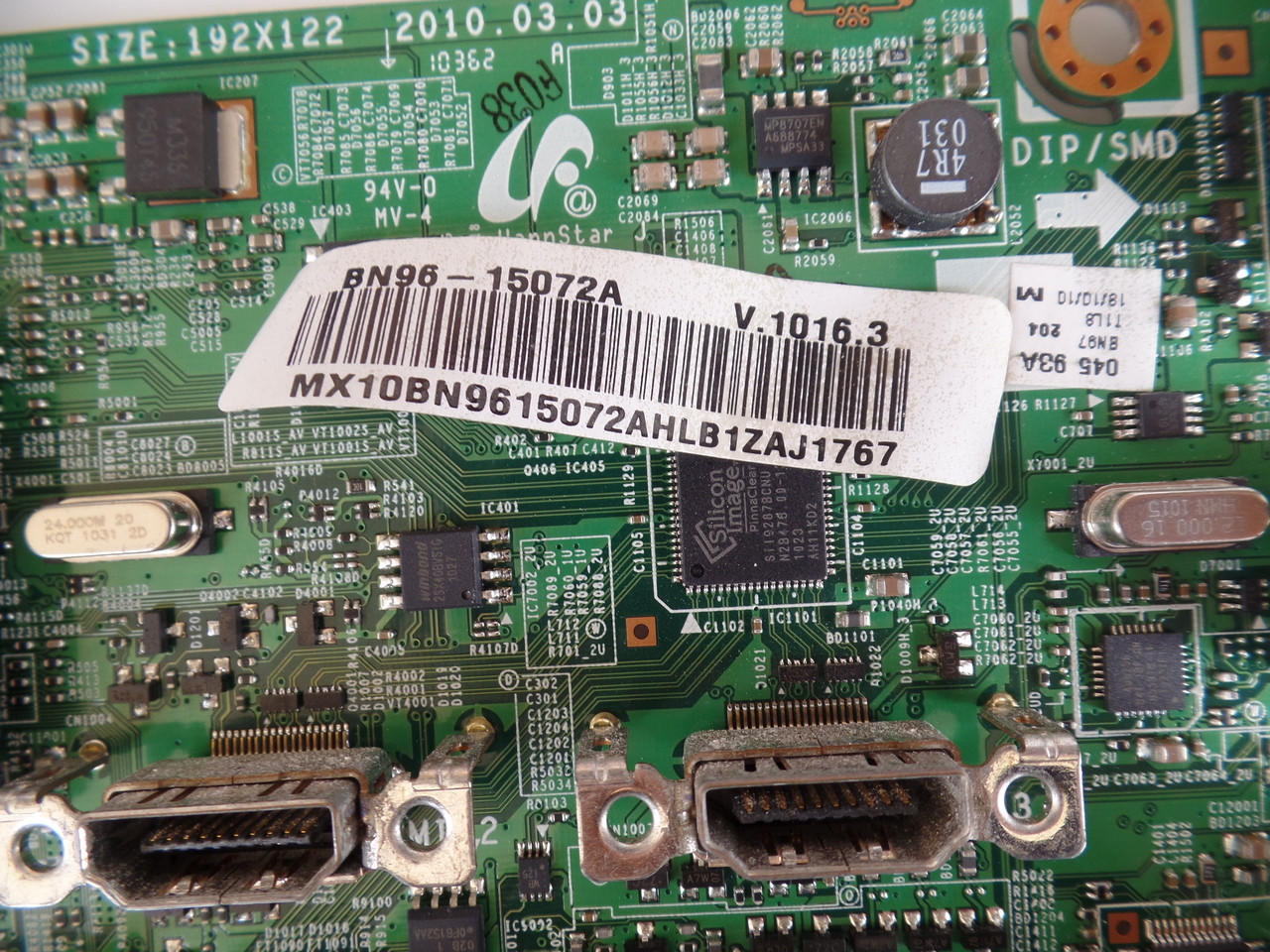 BN96-15072A Samsung Main Board for PN50C550G1FXZA