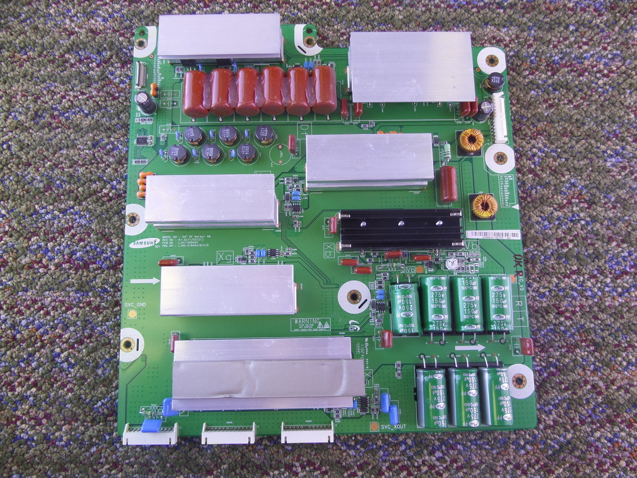 BN96-20043A, LJ92-01846A Samsung X-Main Board