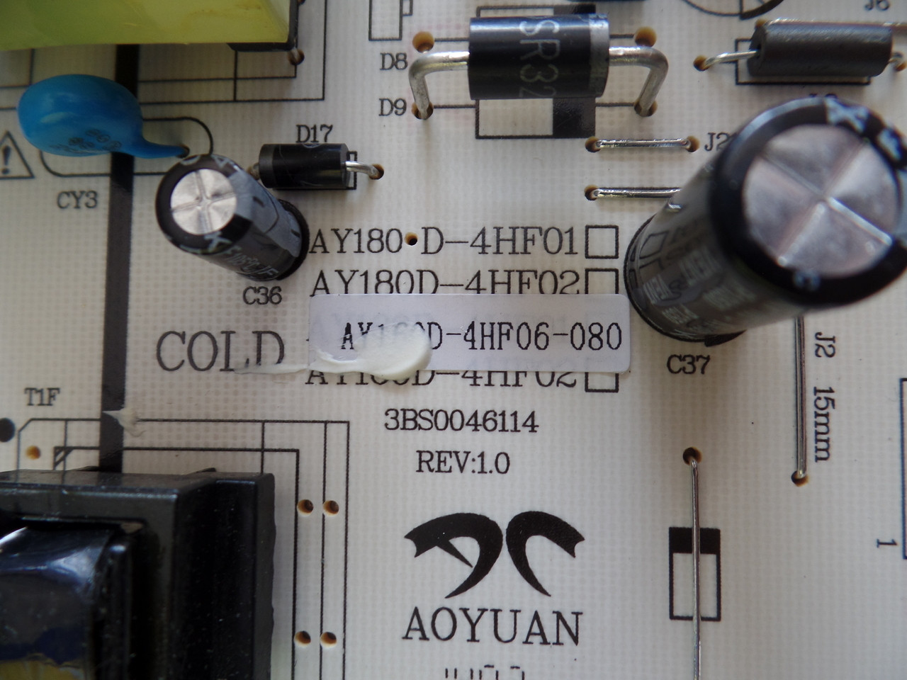 AY160D-4HF06 Sceptre Power Supply for X505BV-FMDR