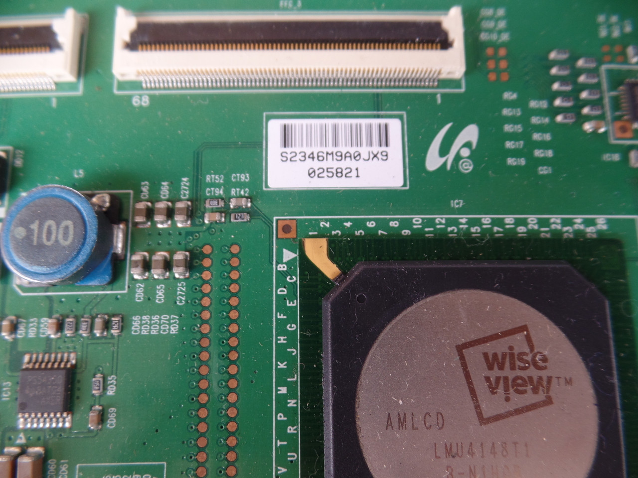 BN81-01702A, LJ94-02346M Samsung T-Con Board