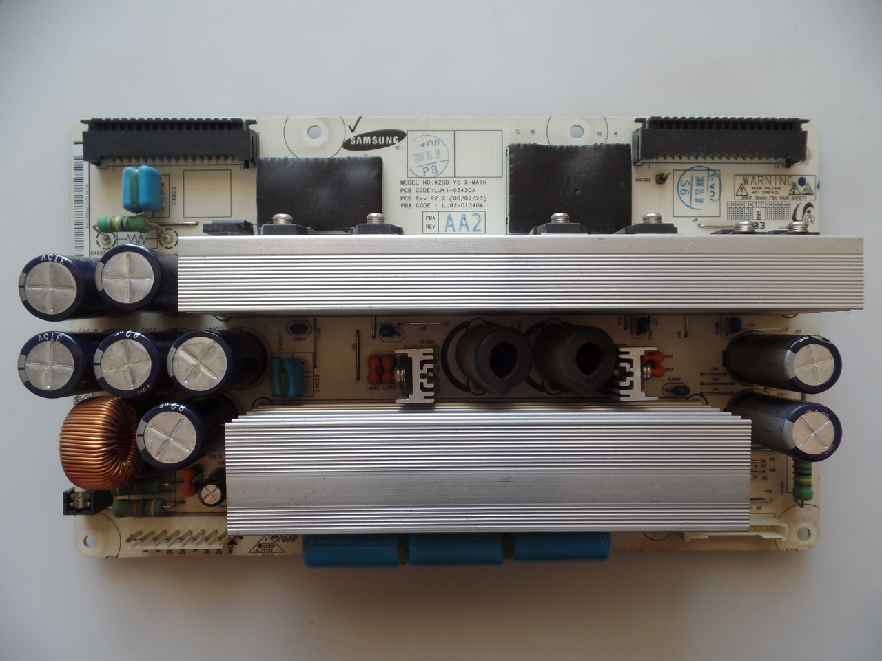 BN96-03101A, LJ92-01340A Samsung X-Main Board