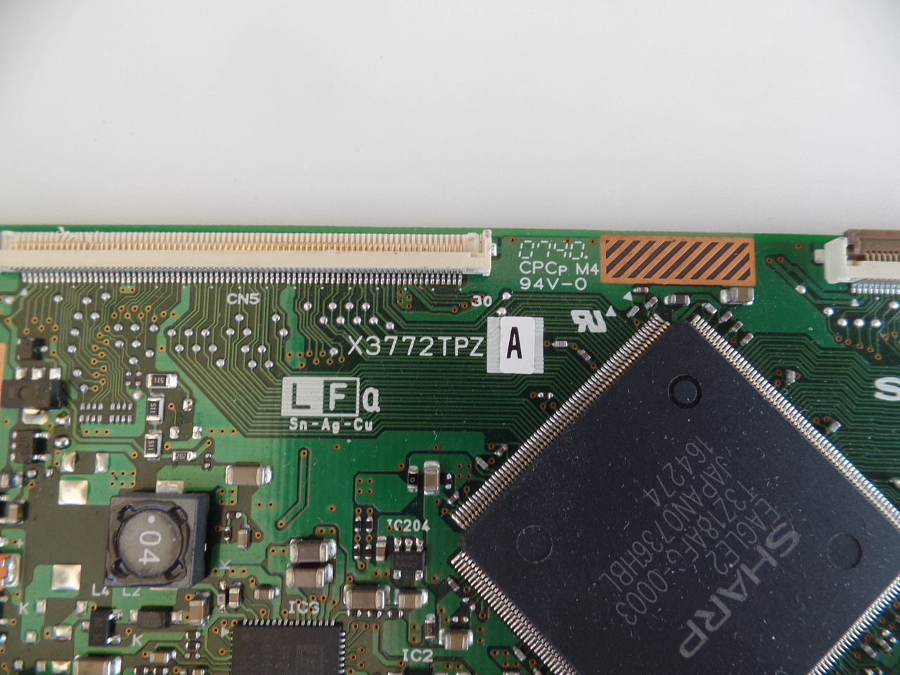 CPWBX3772TPZA Sharp T-Con Board