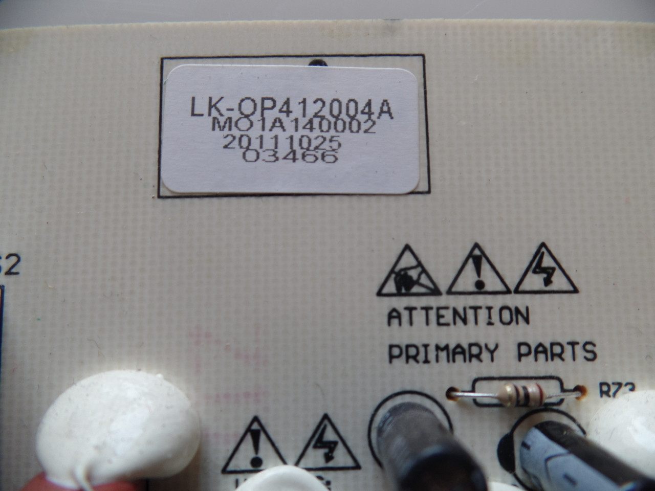LK-OP412004A, CQC04001011196 Apex Power Supply for LD3288T