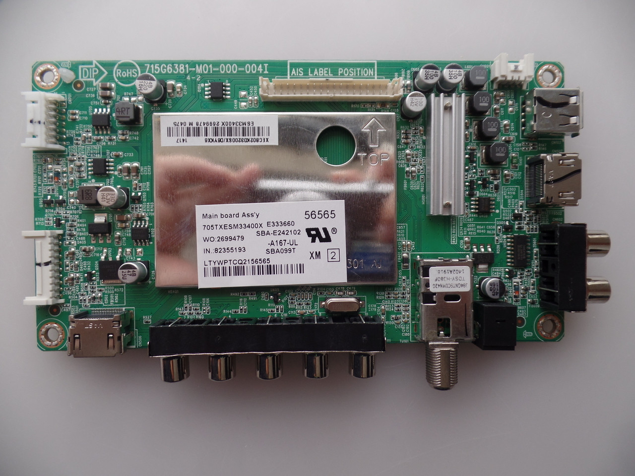 756TXECB02K036 Vizio Main Board for E420-B1 Serial LTFWPTCQ