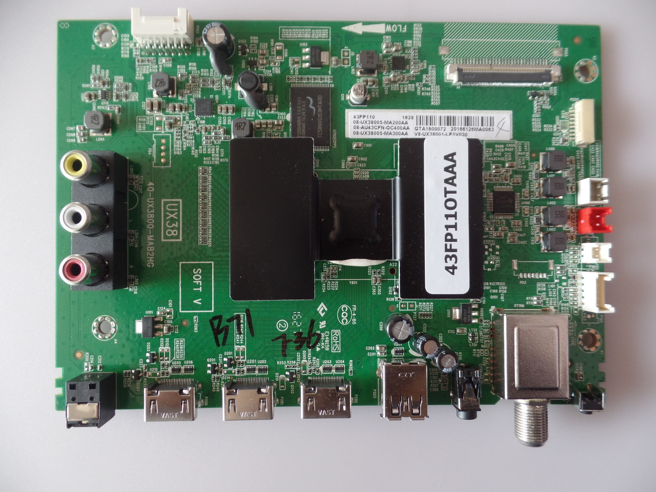 08-UX38005-MA300AA Main Board for TCL 43FP110