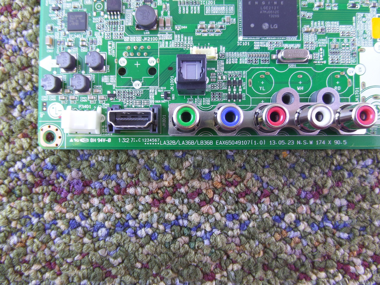 EBT62681708 LG MAIN BOARD FOR 50LN5100-UB