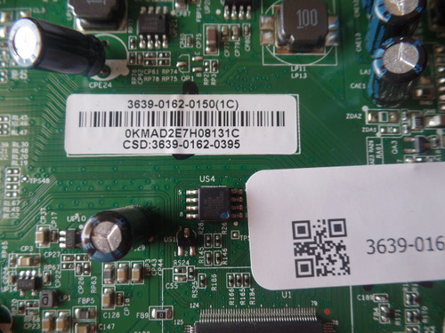 3639-0162-0150, 0171-2271-5661 Main Board Vizio D390-B0