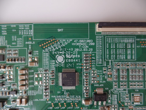 HV365WXC200, HV365WXC-200 Vizio/Westinghouse/JVC T-Con Board