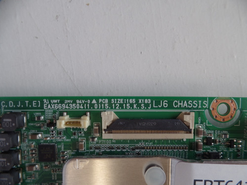 EBT64138318 LG Main Board for 49UH610A-UJ.BUSWLOR