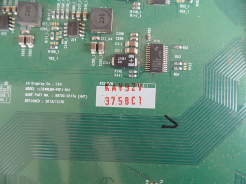 6871L-3758C, 6870C-0517A LG T-Con Board for 84UB9800-UA.AUSWLJR
