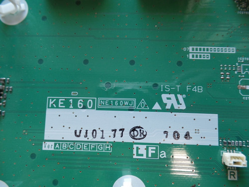 Sharp DUNTKE160VJ01 (KE160, NE160Wj) Terminal Board