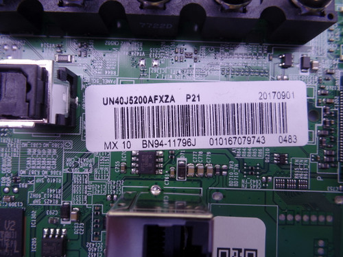 BN94-11796J Samsung Main Board for UN40J5200AFXZA