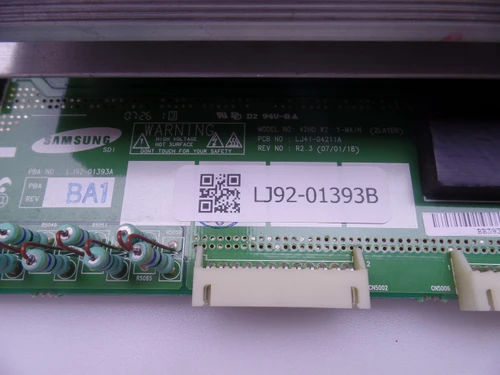 LJ92-01393B Samsung Y-Main Board