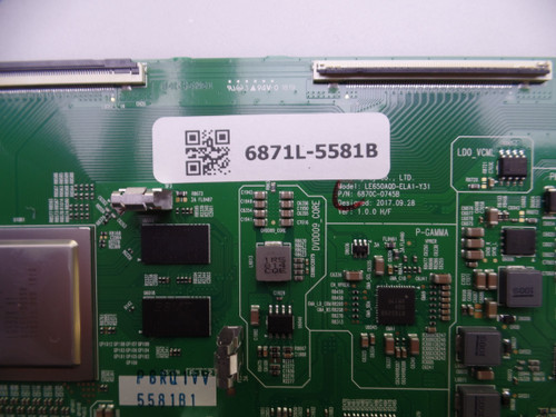 6871L-5581B LG T-CON FOR LG OLED65E8PUA AUSWLJR