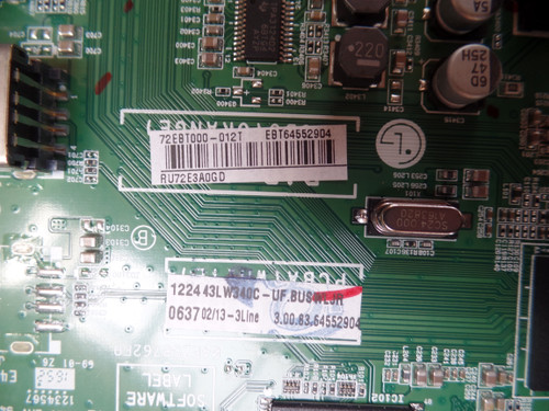 EBT64552904 Main Board for LG 43LW340C-UF.BUSWLJR
