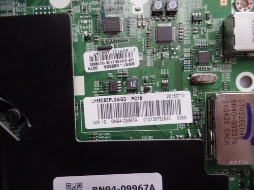 BN94-09967A Main Board for Samsung LH55DBEPLGA/GO (Version WS04)