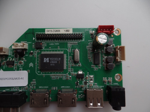 LE60B55R120Q MAIN BOARD RCA 60120RE01M3393LNA35-A1 / LD.M3393.B
