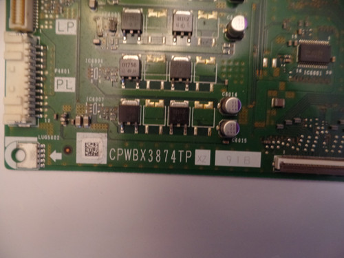 CPWBX3874TPXZ T-Con Board for Sharp LC-65D64U / LC-C6554U