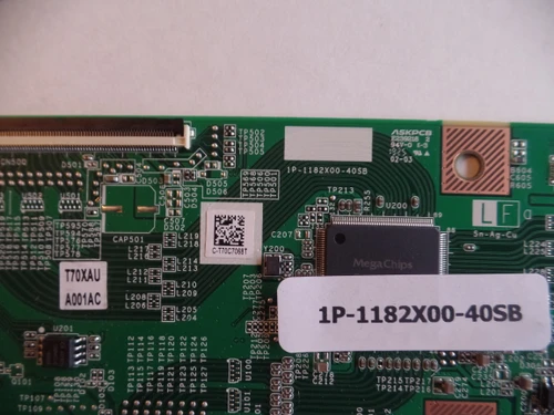 1P-1182X00-40SB Vizio T-Con Board (for 70-inch models)
