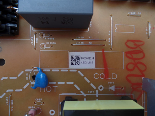 ABD8LMPW-001 Power Supply for Philips 65PFL5504/F7 ME1