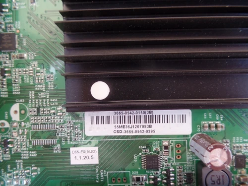 3665-0542-0150 Main Board Vizio D65-E0 (LAUAWDAT/LAUAWDKT)
