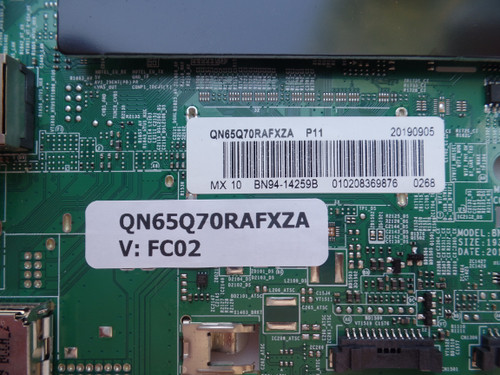  BN94-14259B Samsung Main Board for QN65Q70RAFXZA (Version FC02)