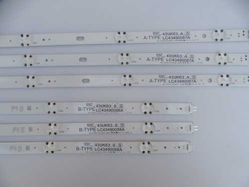 LC43490087A/LC43490088A LG LED Backlight Strips (6)