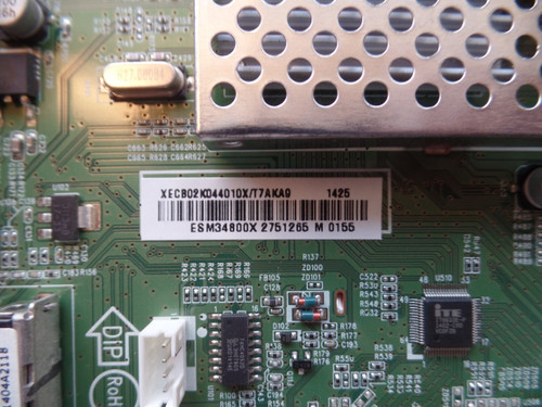 756XECB02K044 Main Board for Vizio D500I-B1 (LTYWRTBQ Serial)