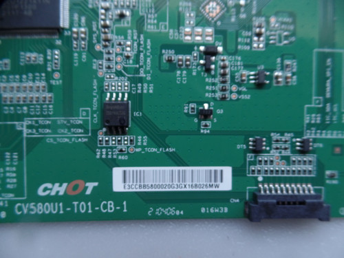  CV580U1-T01-CB-1  T-Con Board for Insignia Vizio