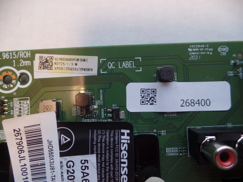 268400 267970 Main Board for Hisense  55H8G