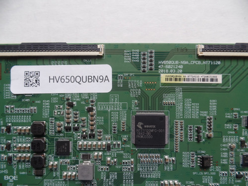 HV650QUBN9A 47-6021192 Vizio Sceptre T-Con Board