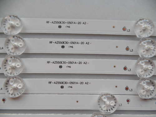 RF-AZ550E30-0501A-20  - RF-AZ550E30-0601B-20  LED Backlight Strips (8)