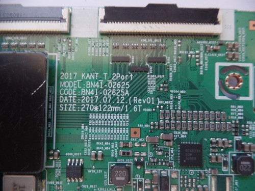 BN95-04914A Samsung T-Con, BN97-14234A, BN41-02625A, UN82NU8000FXZA